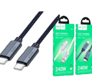 U134 כבל טעינה ונתונים Type-C 240W