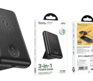 DB93 - סוללת גיבוי 3-ב-1 עם טעינה אלחוטית