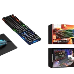 DI86 - סט מקלדת, עכבר ואוזניות מוארים